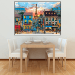 Puzzle 1000 Pecas Rua Parisiense - Clementoni